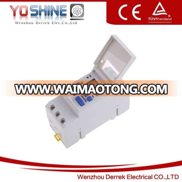 DIN Rail Digital LCD Time Switch Timer