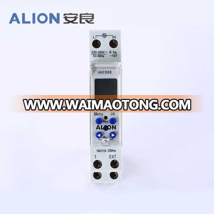 ALION AHC808 220V-240V Digital Time Switch, Weekly Programmable Timer